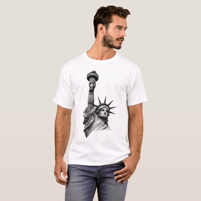 T-shirt Liberty Reimagined (Devant entier)