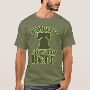 T-shirt Liberty Rings My Bell Fun Tourist Art