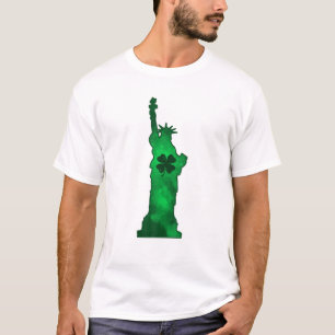T-shirt Liberty Statut Shamrock Clover Leaf Pajama St. Pat
