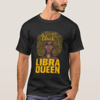 Libra Queen Black Woman Afro cheveux naturels Afri