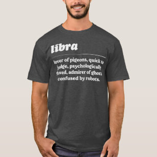 T-shirt Libra ZodiacConception Cadeau Humoristique