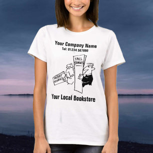 T-shirt Librairie locale, Vendeurs de livres ou Conception