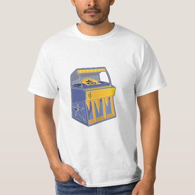 T-shirt Librairie rétro (Devant)