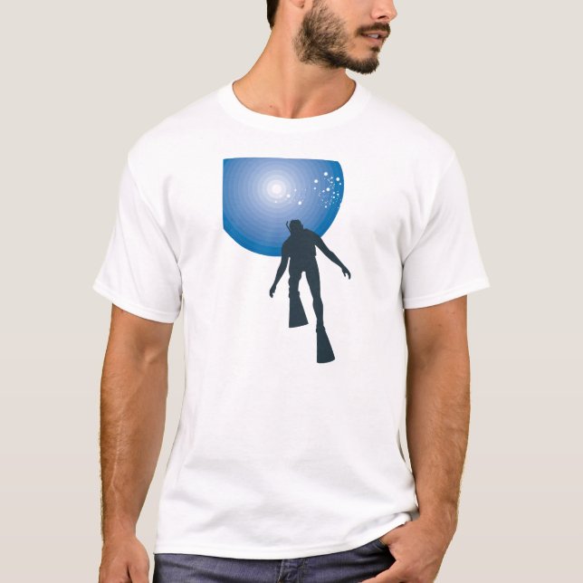 T-shirt Libre de plongée (Devant)