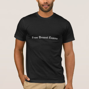 T-shirt libre d'examens de sein