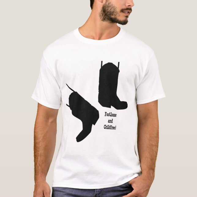 T-shirt Libre et Childfree ! (Devant)
