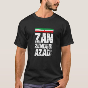 T-shirt Libre Iran Zan Zendegi Azadi Iran Azadi Liberté Q