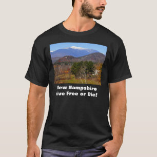 T-shirt Libres vivants du New Hampshire ou meurent tee -