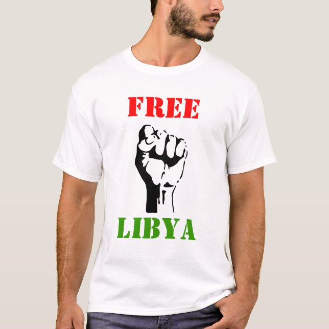 T-SHIRT LIBYE LIBRE (Devant)
