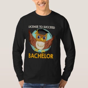 T-shirt Licence de baccalauréat pour réussir BACCALAOR Gra