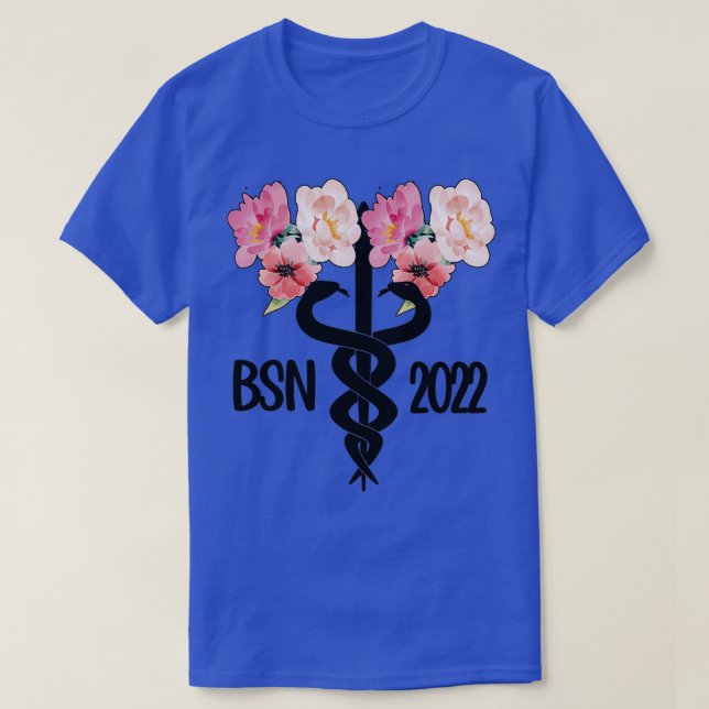 T-shirt Licence En Sciences Infirmières BSN 2022 (Design devant)