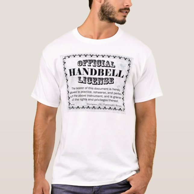 T-shirt Licence Handbell (Devant)