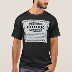 T-shirt Licence Oboe