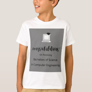 T-shirt Licenciés en Science dans le génie informatique