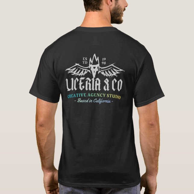 T-shirt Liceria SCO printed (Dos)