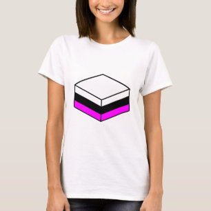 T-shirt Licorice All Sort - Blanc, Noir et Magenta