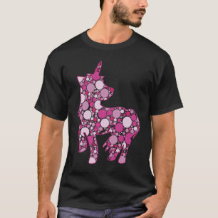 T-shirt Licorne à pois journée internationale du point ros