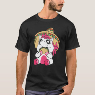 T-shirt Licorne Arc-en-ciel Mythique Drôle Cheval Animal -