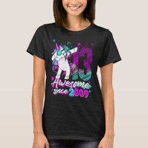 T-shirt Licorne de 13 ans qui fait le dab pour son 13ème a