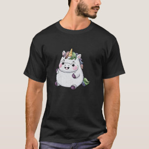 T-shirt Licorne de l'art Amigurumi Cheval Licornes Magie F
