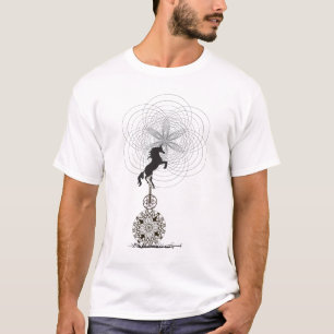 T-shirt licorne de l'univers