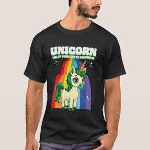 T-shirt Licorne galope ton chemin vers la grandeur Licorne