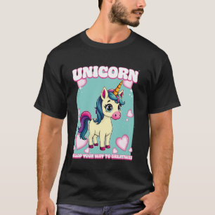 T-shirt Licorne galope ton chemin vers la grandeur Licorne