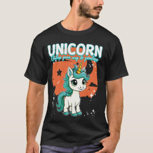 T-shirt Licorne Galopez Votre Voie Vers La Grandeur Licorn