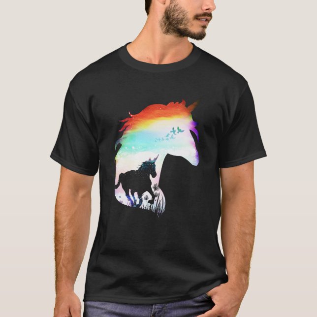 T-shirt Licorne magique (Devant)
