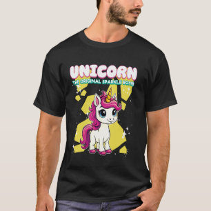 T-shirt Licorne Original Sparkle Bomb Licorne