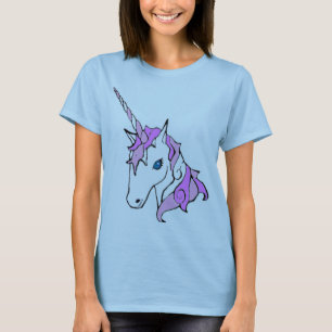 T-shirt Licorne pourpre d'étincelle