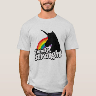 T-SHIRT LICORNE TOTALEMENT DROITE - .PNG