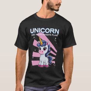 T-shirt Licorne Une Corne Éclat Infini Licorne