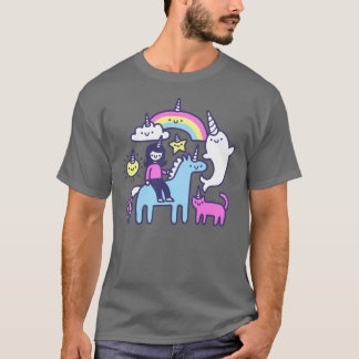 T-shirt Licornes Partout drôle