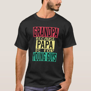 T-shirt L'idée de grands-pères pour fier grand-père grand-