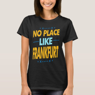 T-shirt L'idée souvenir de Francfort pour les fêtes allema