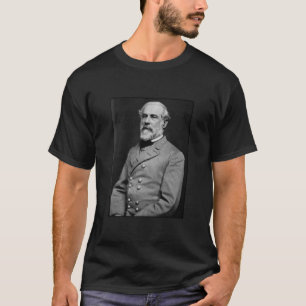 T-shirt Lie générale et citation - noir