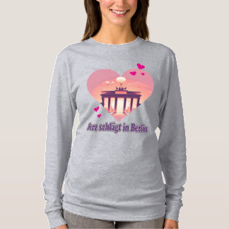 T-shirt Liebe à Berlin - Romantisches Städtedesign