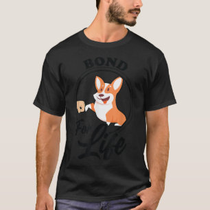 T-shirt Lien à vie Corgi Papa