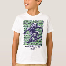 Lieu de snowboard personnalisé Nom