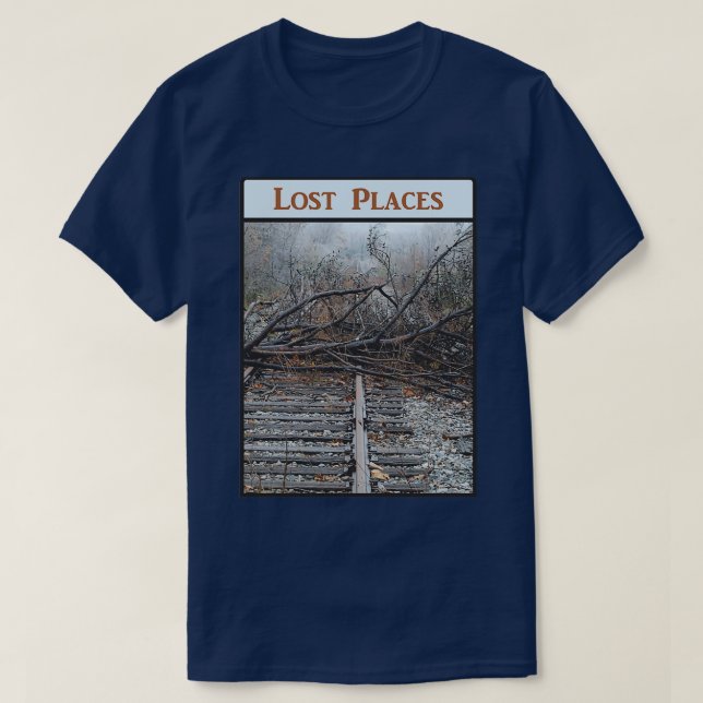 T-shirt Lieux perdus 2 (Design devant)