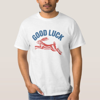 T-shirt Lièvre Bonne Chance – Conception de Lapin en Cours