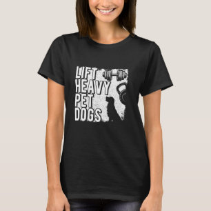 T-shirt LIFT LOURD CHIENS POUR ANIMAUX DE COMPAGNIE Sport 