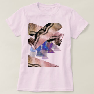 T-shirt Ligature rose-Gold Blip