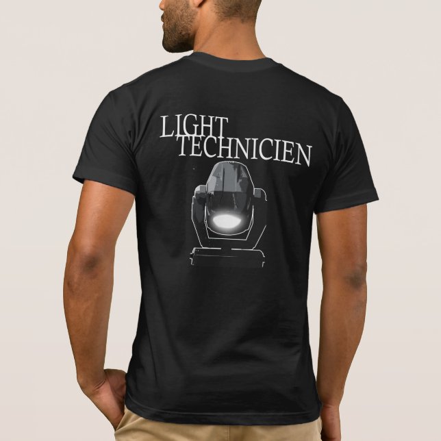T-SHIRT Light technicien (Dos)