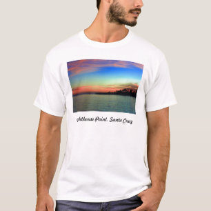 T-shirt Lighthouse Point, Père Noël Cruz, CA