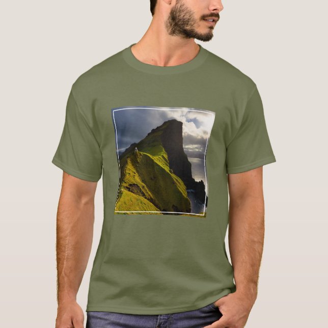 T-shirt Lighthouses | Faroe Islands Denmark (Devant)