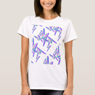 T-SHIRT Lightning Bolts Print