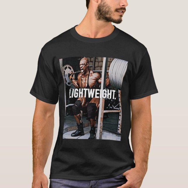 T-shirt Lightweight Ronnie Coleman vintage (Devant)
