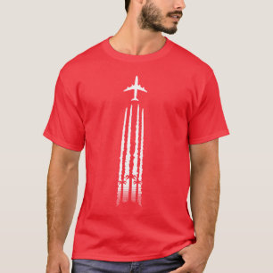 T-shirt Ligne aérienne tropicale